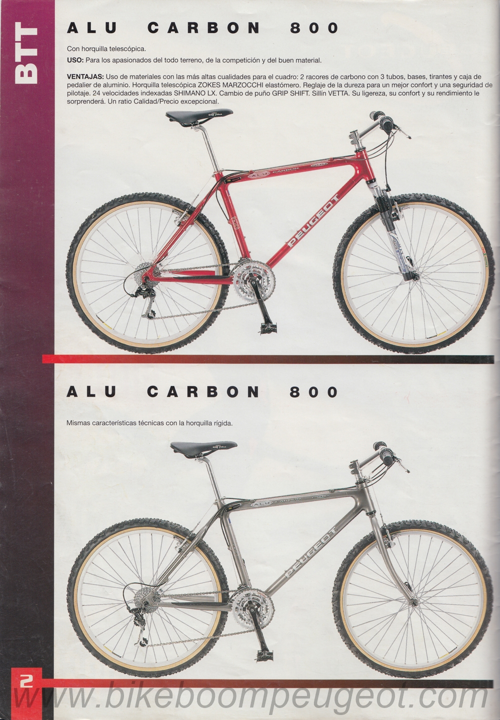 Peugeot 1996 Spain Brochure